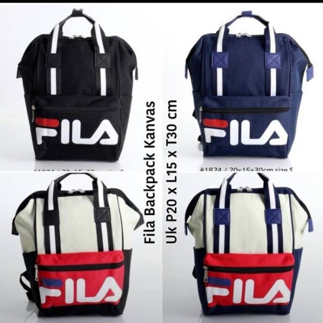 Backpack fashion ransel fila tas sekolah ransel backpack fila ransel fila tas fila