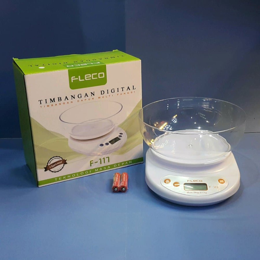 Timbangan Digital Mangkok Fleco F117 / Timbangan Dapur / Kue