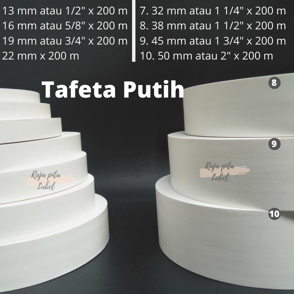 

Super Surprise PITA TAFETA / LAUNDRY PUTIH