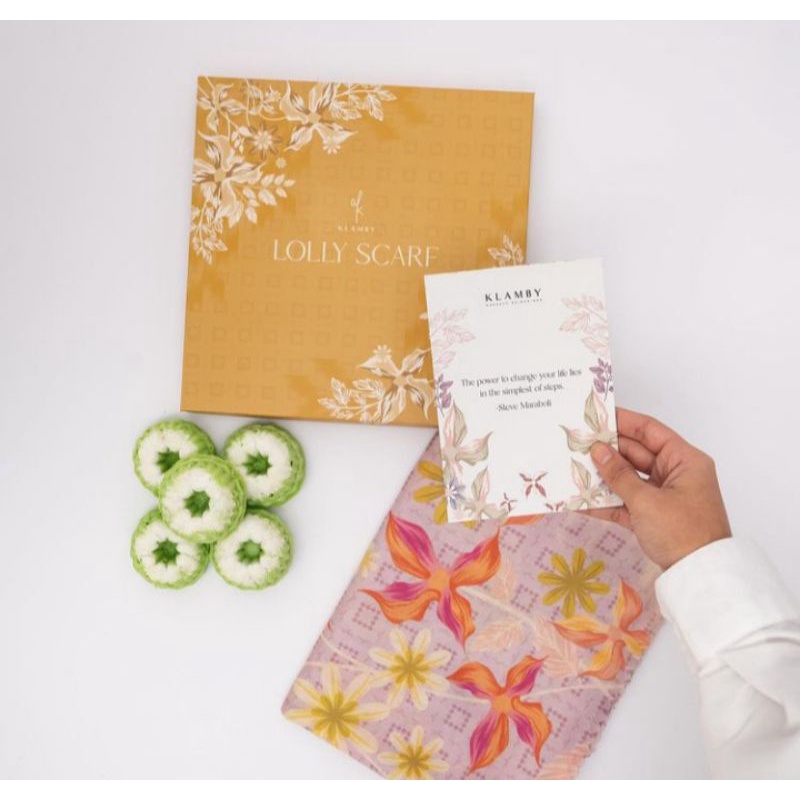 LOLLY Scarf Apple Pie by Wearing Klamby