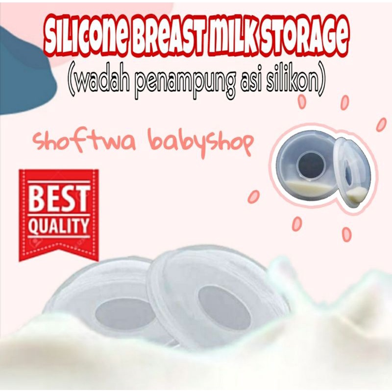 Wadah penampung asi breast milk silikon collector Shield Shell breastpad breast pad bisa cod