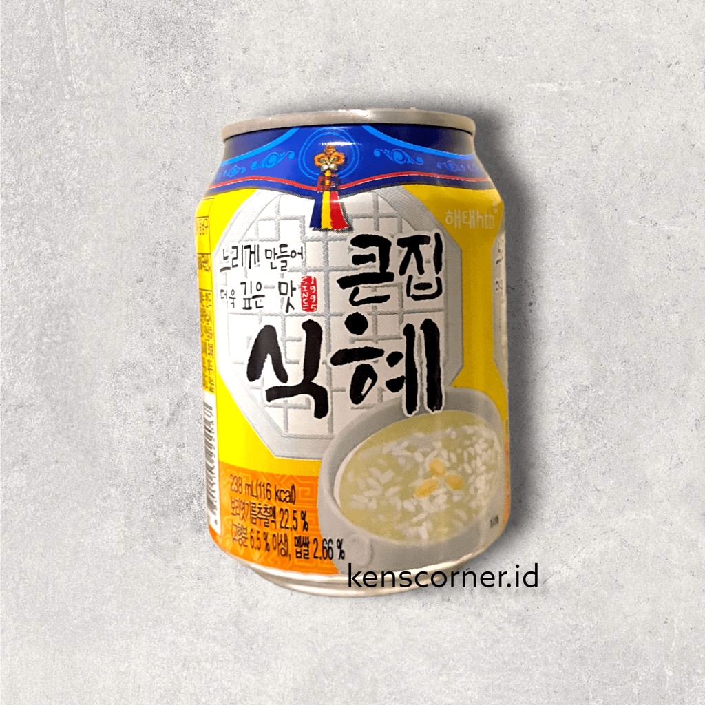 

Sikhye / Haitai Rice Nectar / Minuman Beras Import Korea / Minuman Korea