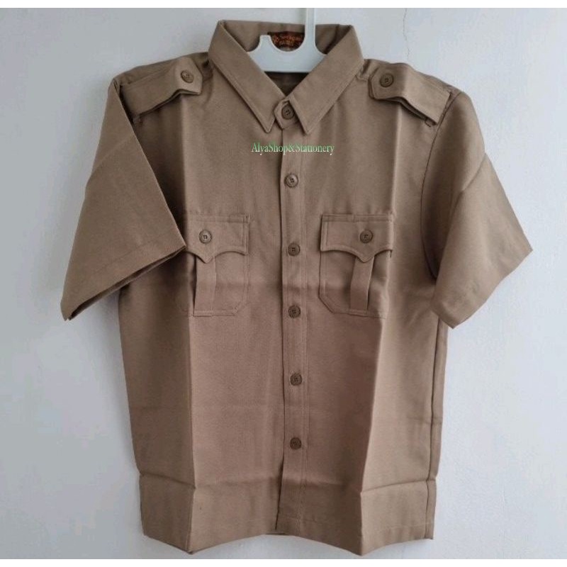 Baju Pramuka Caterina Pendek Untuk Guru