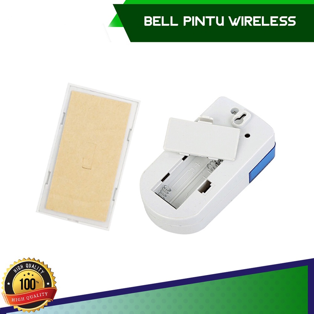 [✅COD] Bel Rumah Tanpa Kabel Model Wireless 37 Bunyi Suara Bell Pintu Elektronik ALat Peralatan Perlengkapan rumah