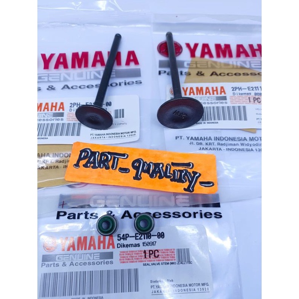 Payung Klep 2PH/54P plus seal klep YAMAHA Mio M3 Mio z Mio 125 xride 125 soul GT 125 Mio j Fino fi M