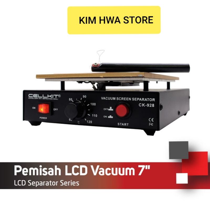 VACUUM SCREEN SEPARATOR PEMISAH LCD TOUCHSCREEN 7INCH CELLKIT CK 928