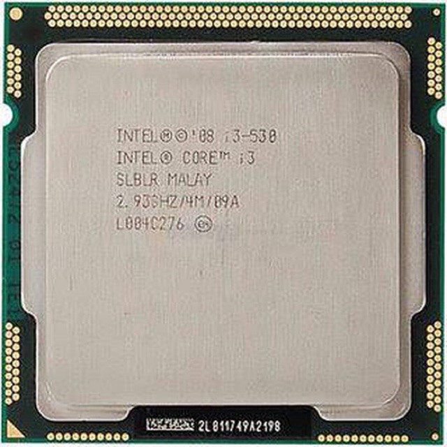 PROCESSOR INTEL CORE I3 530 + FAN ORI SOCKET 1156