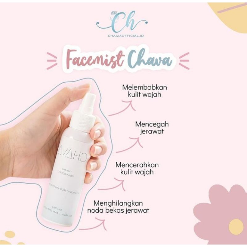 Chava face mist saffron + zamzam water