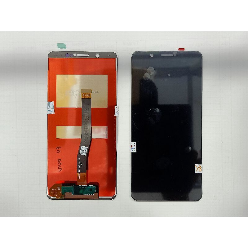 LCD VIVO V7 ORI BLACK DAN WHITE