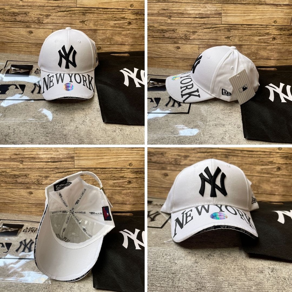 Topi MLB NY Cap FREE DUSTBAG / Topi Snapback Baseball Adjustable Topi Pria Wanita