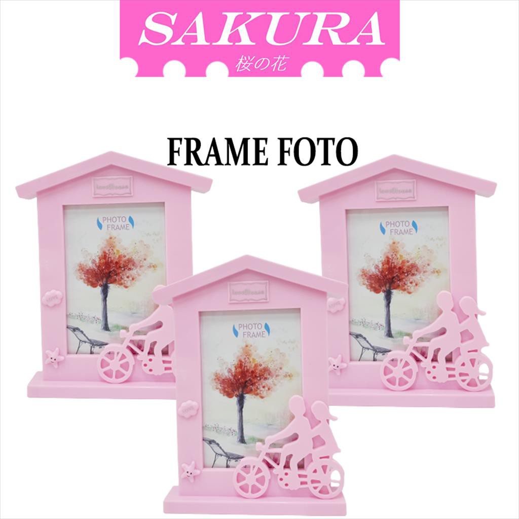 SAKURA Frame Foto/ Figura Foto / Bingkai Foto Kotak 014