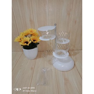 Tempat Bumbu Putar ACRILIK / tempat bumbu susun / tempat bumbu kristal