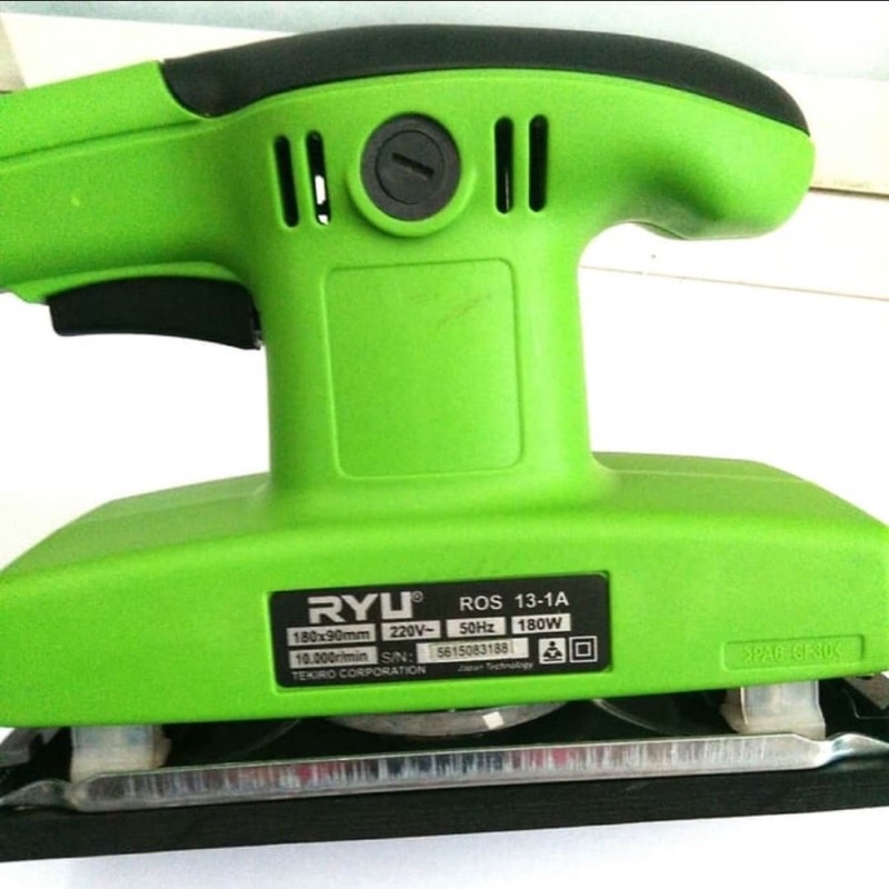 RYU MESIN AMPLAS ROS13 ORBITAL SANDER AMPELAS ROS 13-1 A