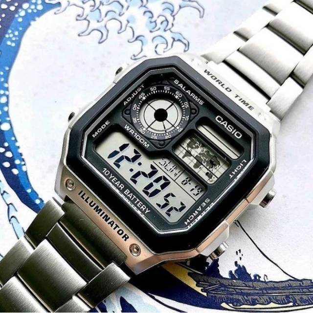 Jam tangan casio illuminator