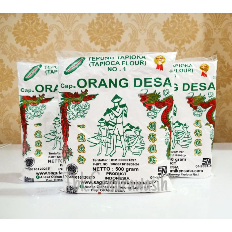 

Tepung Tapioka Orang Desa 500g