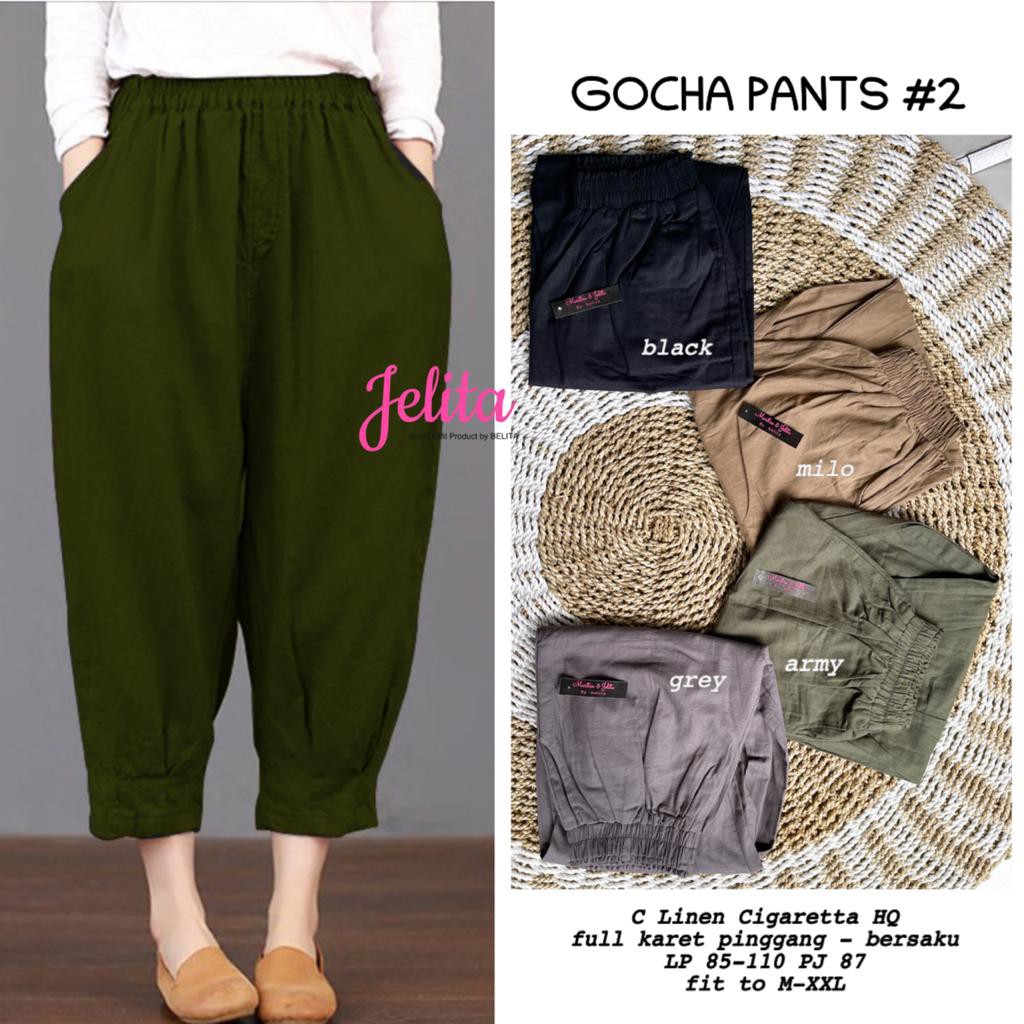 gocha pants #2 celana bahan by jelita