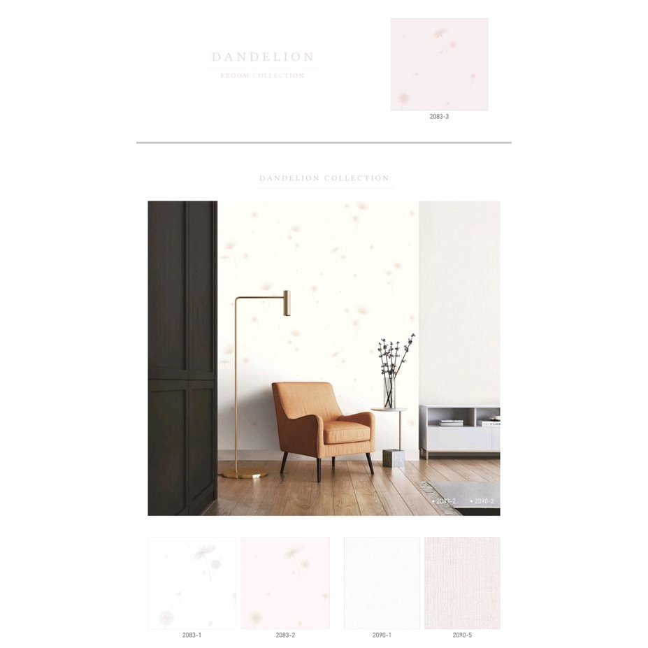 Wallpaper Rol Besar / Wallpaper Korea / Wallpaper dinding