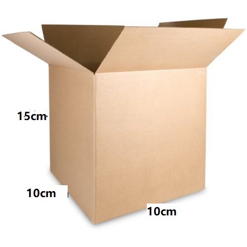 

Kardus Dus Kotak Box Tinggi Gelas Tumbler Polos 10x10x15cm 5pcs
