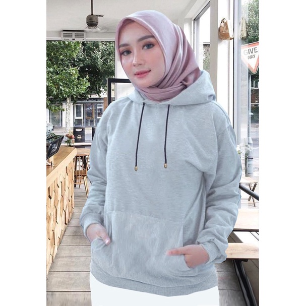 Sweater Hoodie Wanita polos / Sweater Hoodie Korean Style / Sweater Terbaru 2021 / Sweater Tebal / Sweatshirt Hoodie Wanita