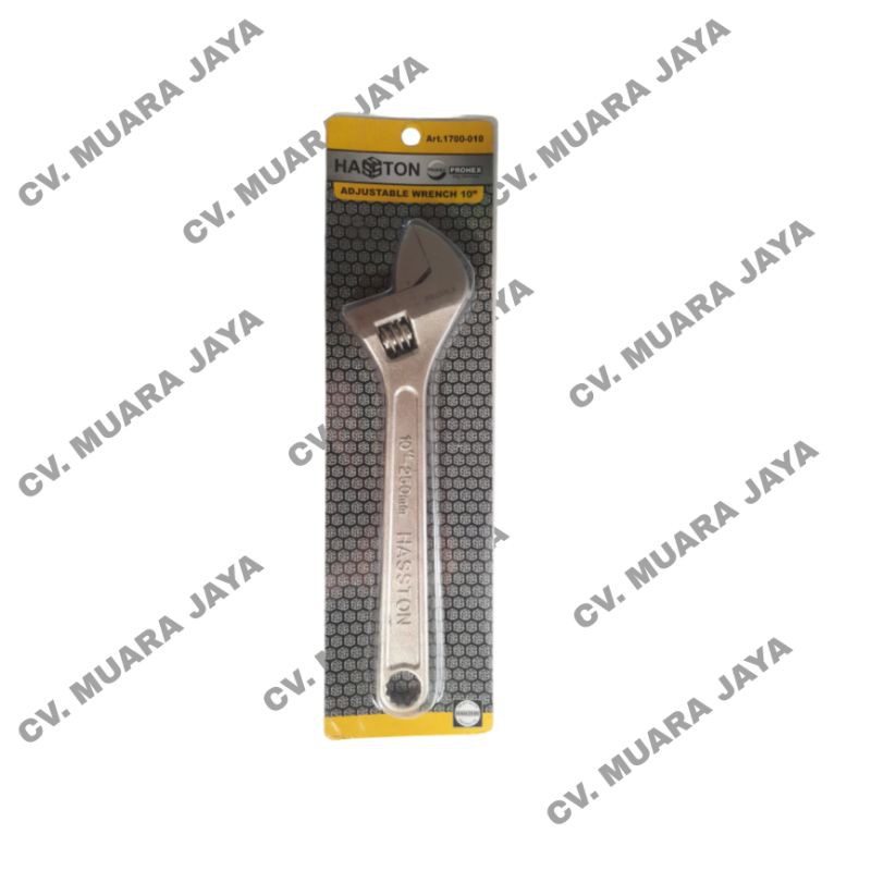 Kunci inggris 10" inch - Adjustable wrench merk Haston Prohex