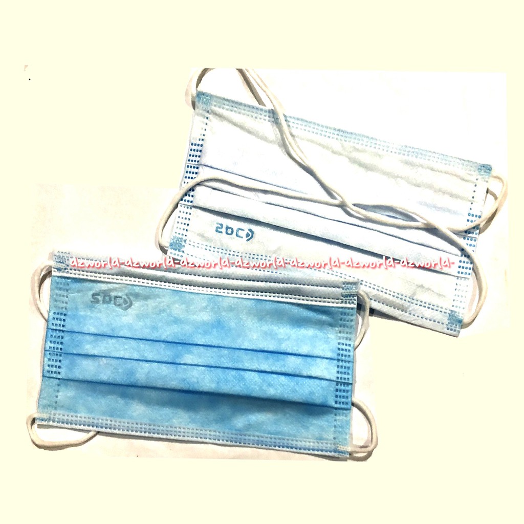 SPC Mask 3Ply medical Mask 50Pcs Masker Medis Jilbab Tali