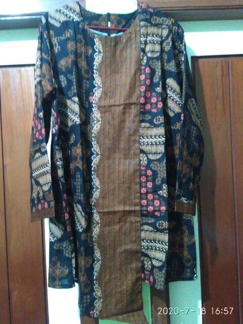 . Atasan Batik Wanita Modern Dolby Dolbi Dobby Dobi Batik Cassual Atasan Batik Wanita