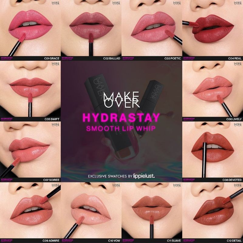 MAKE OVER Hydrastay Smooth Lip Whip 6.5gr