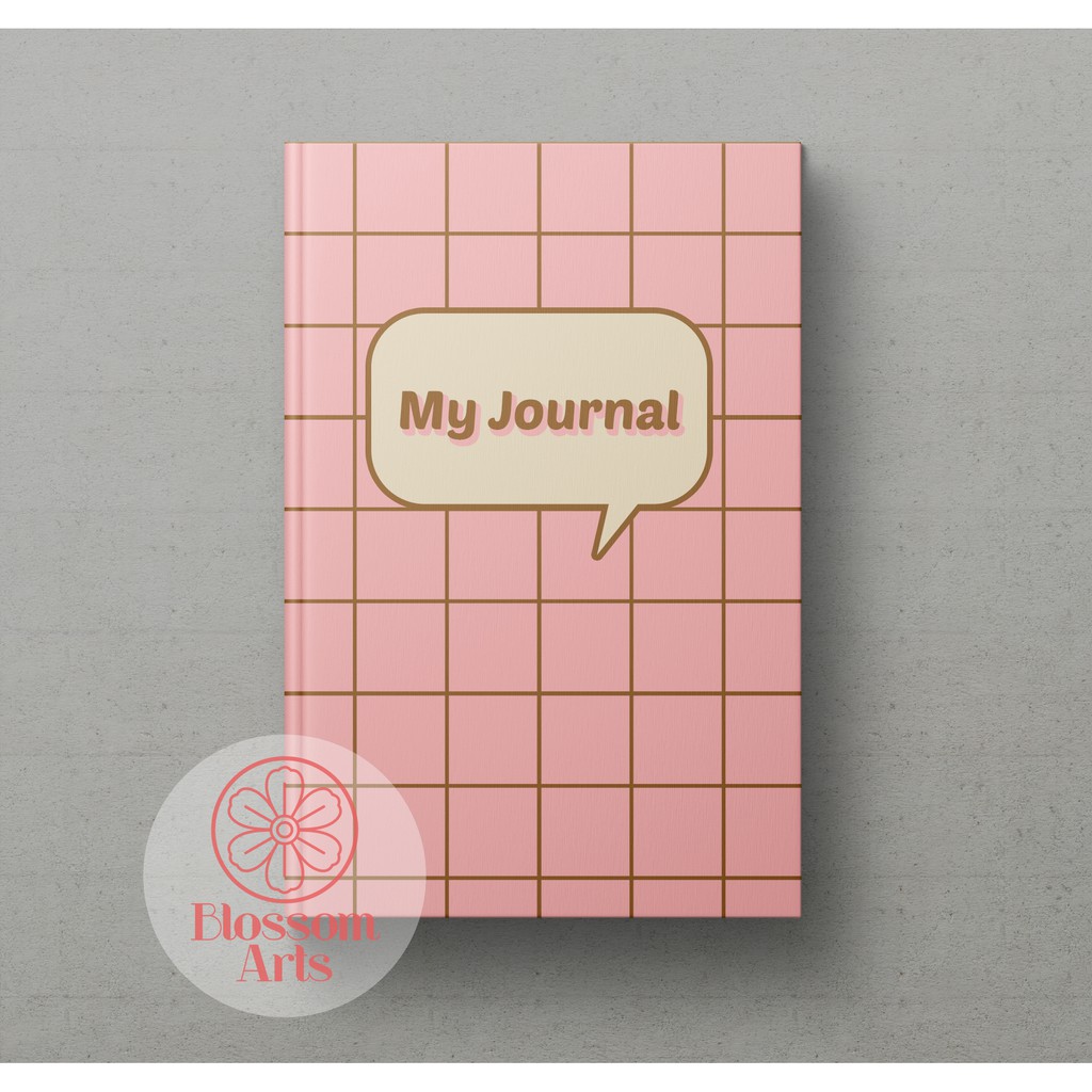 

Aesthetic Minimalist Grid Notebook