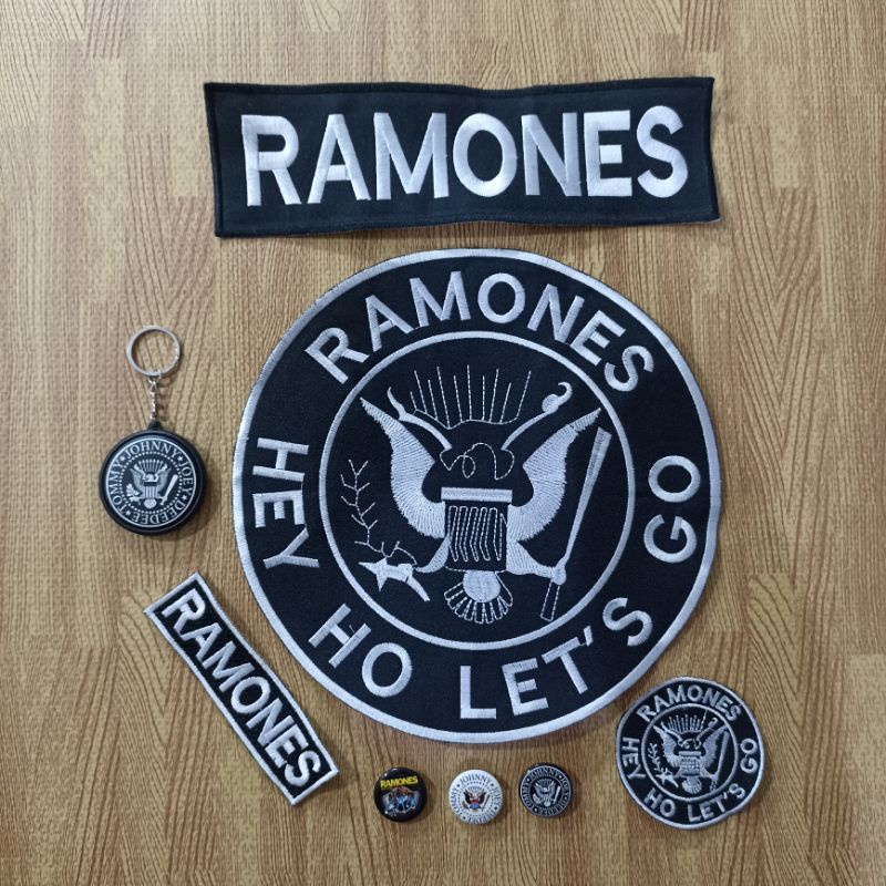 Backpatch bordir besar RAMONES best quality