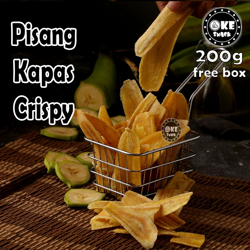Keripik Pisang Crispy Renyah 200g
