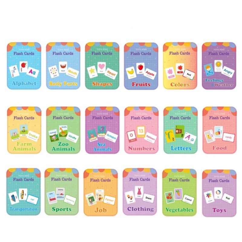 

Flash Card Yoyo Kids