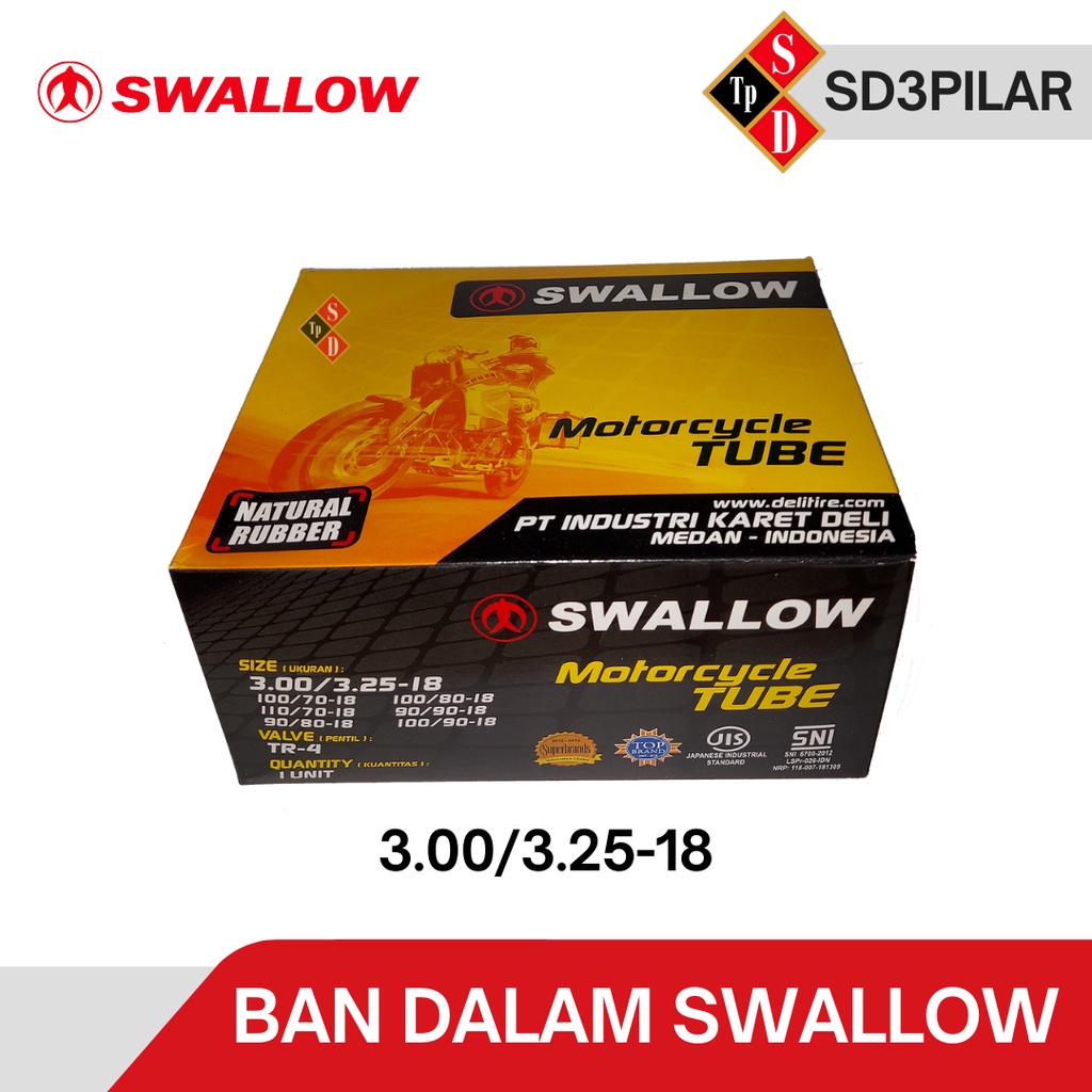 Ban Dalam Swallow 3.00/3.25-18