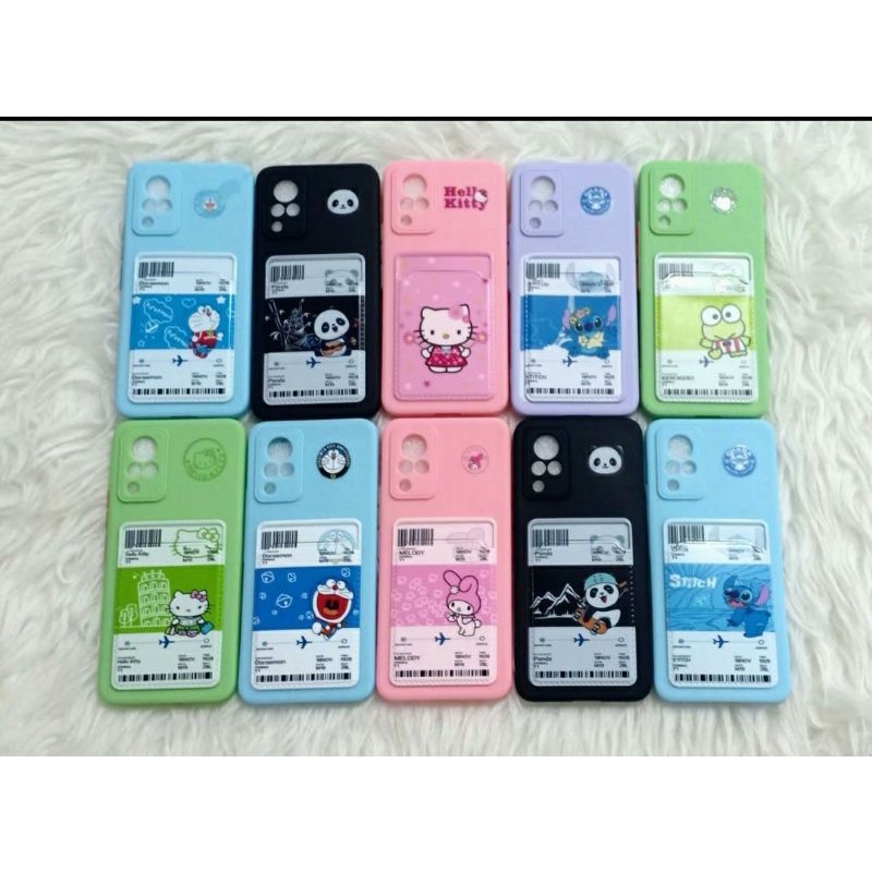 Case Disney + Card Slot Realme Realme 8/8pro~ Realme C20
~ Realme C21
~ Realme C25