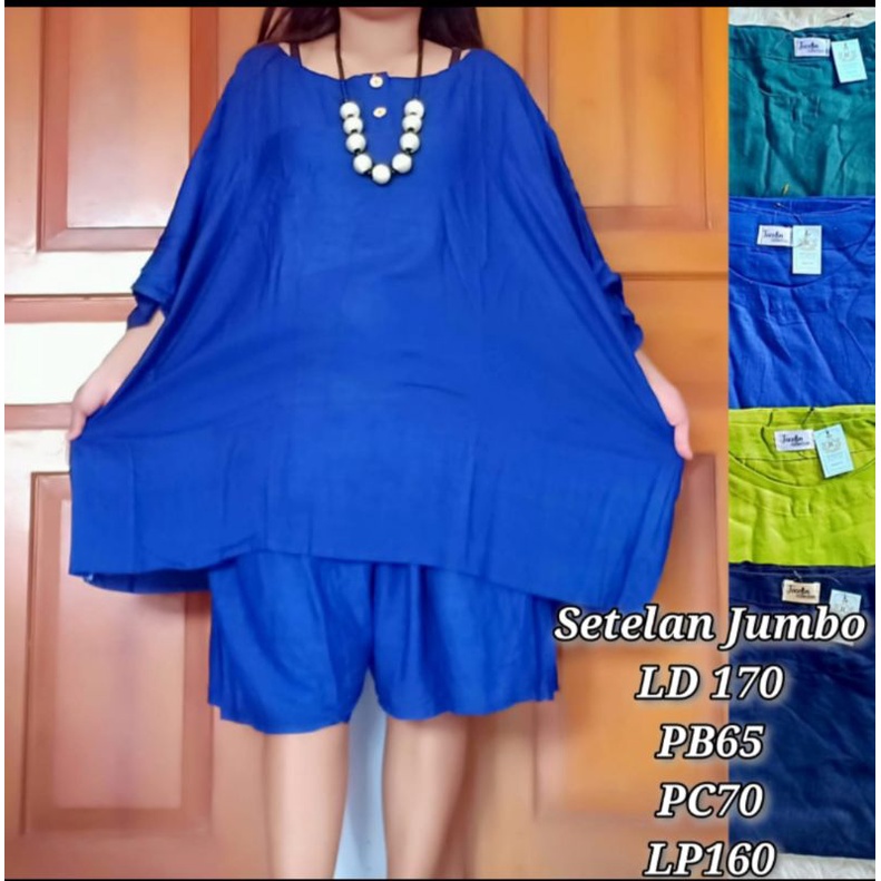 setelan super jumbo ld 170 murah