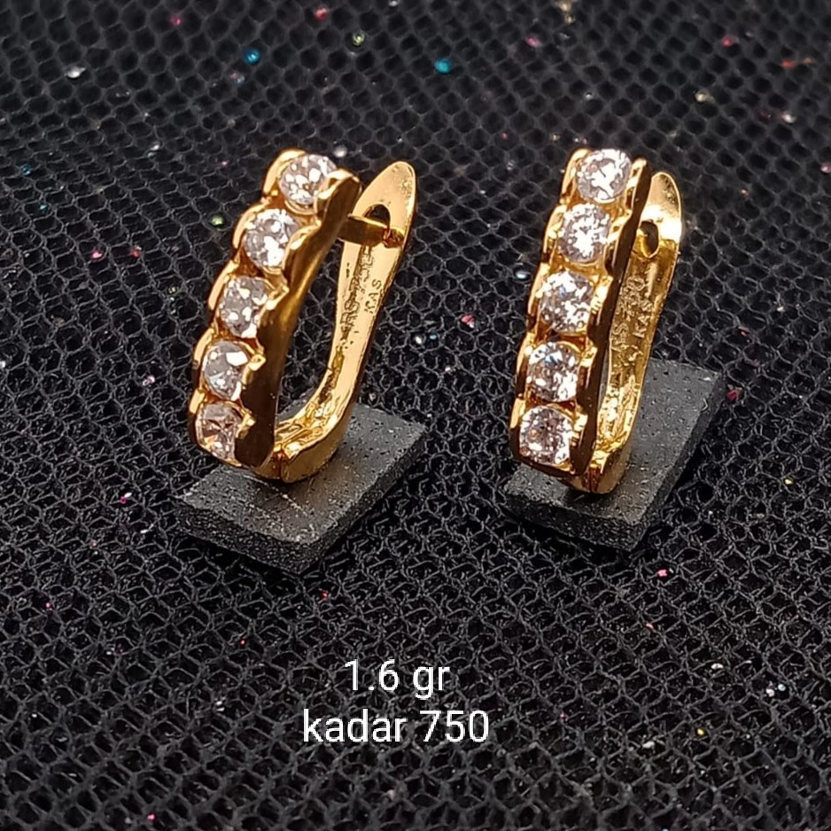 Anting Emas 17 K - 1.6 gr Kadar 750 - 3422