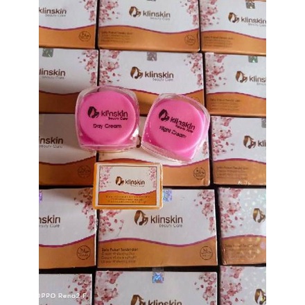 ➬ PAKET KLINSKIN ORIGINAL / PAKET CREAM PEMUTIH KLINSKIN BPOM ㊯
