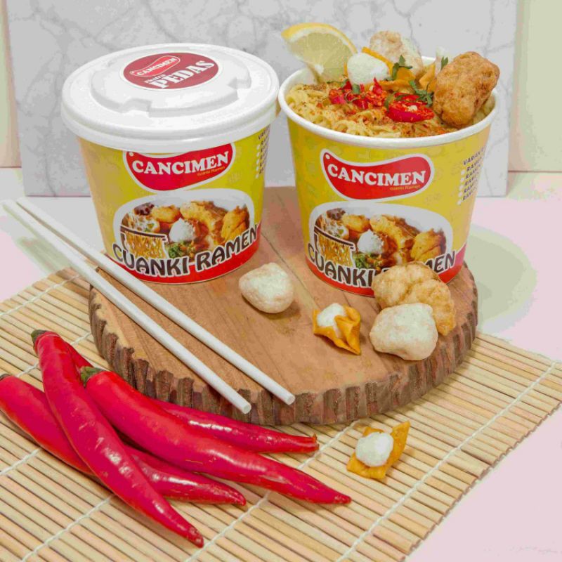 CANCIMEN CUANKI RAMEN - RASA PEDAS dan TOMYANG