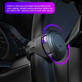 GS8 UNIVERSALSTEERING WHEEL KNOB POWER HANDLE ALAT BANTU STIR SETIR MOBIL berakselerasi Lancar