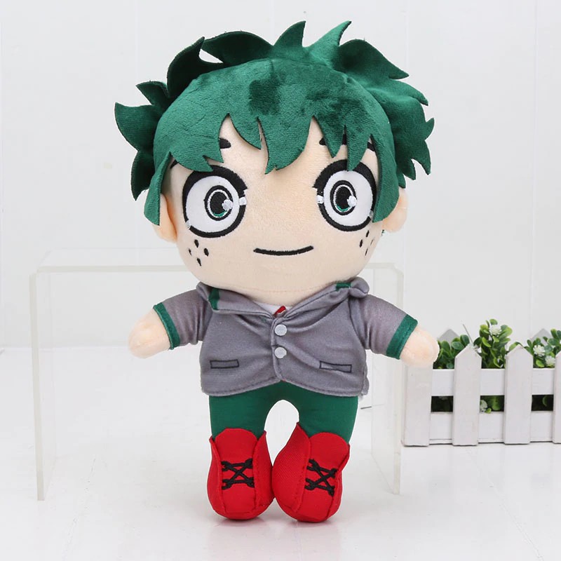 My Hero Academia Izuku Boku no Hero Midoriya Deku Anime Cartoon Plush Toy Soft Stuffed Doll