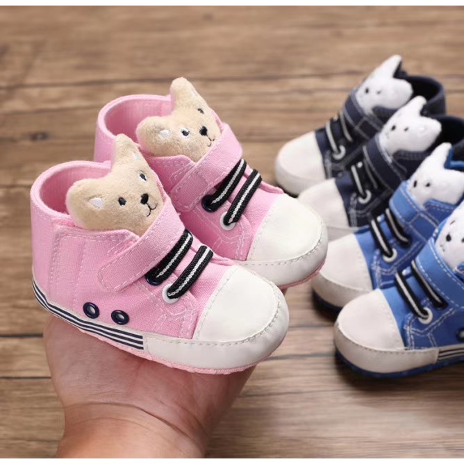 HappyOliver C604 BEAR BOOTS Sepatu Anak Laki Sepatuanak Sepatu Bayi Prewalker Shoes