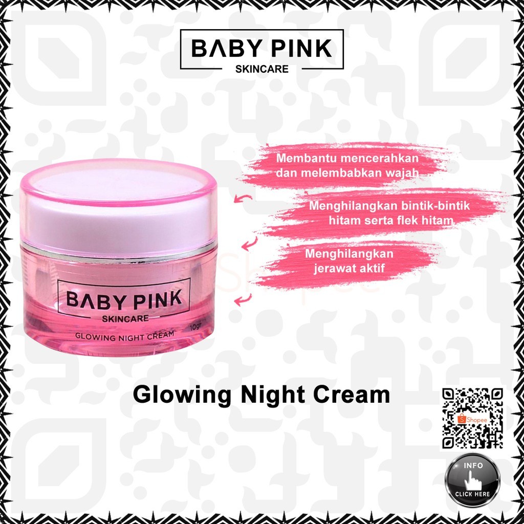 BABYPINK SKINCARE PAKET CREAM KECANTIKAN PEMUTIH WAJAH GLOWING | BABY PINK