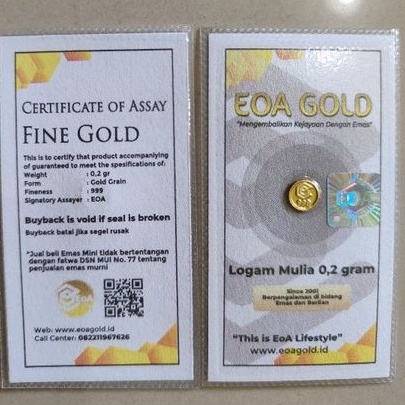 Logam mulia EOA Gold