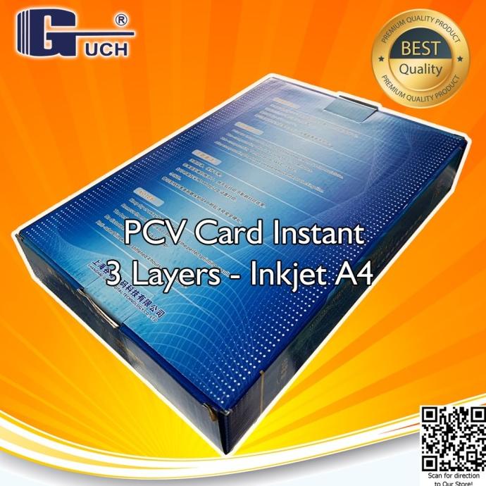 

Kdr-231 Guch Pvc Id Card Pet Instant Printer Inkjet A4 0,76 Mm Dye