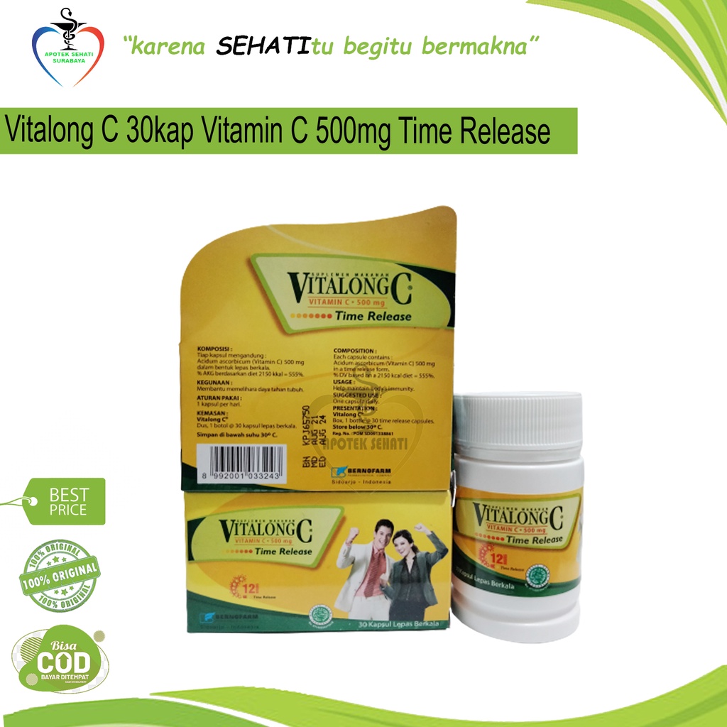 VITALONG C'30s VITAMIN DAYA TAHAN TUBUH