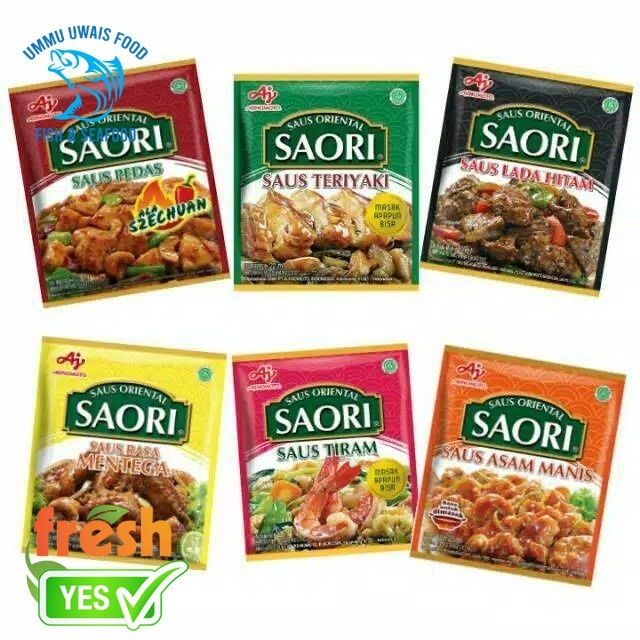 

Saus Oriental Saori Sachet All Varian - 1 Pcs