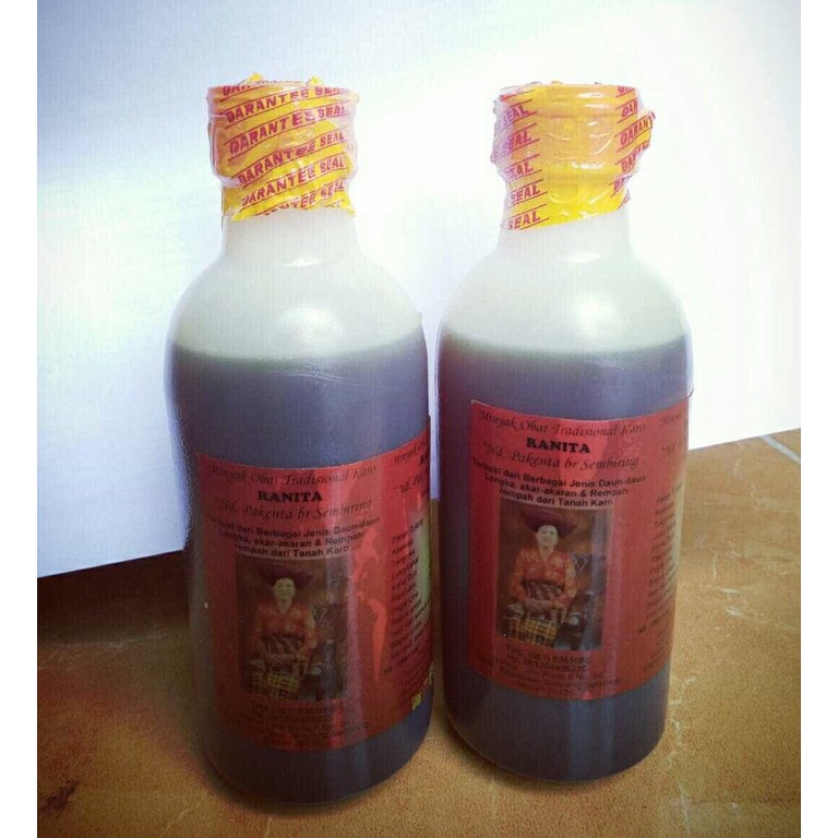 Minyak Urut Asli Tradisional Karo "RANITA" 100% Asli / Minyak Karo