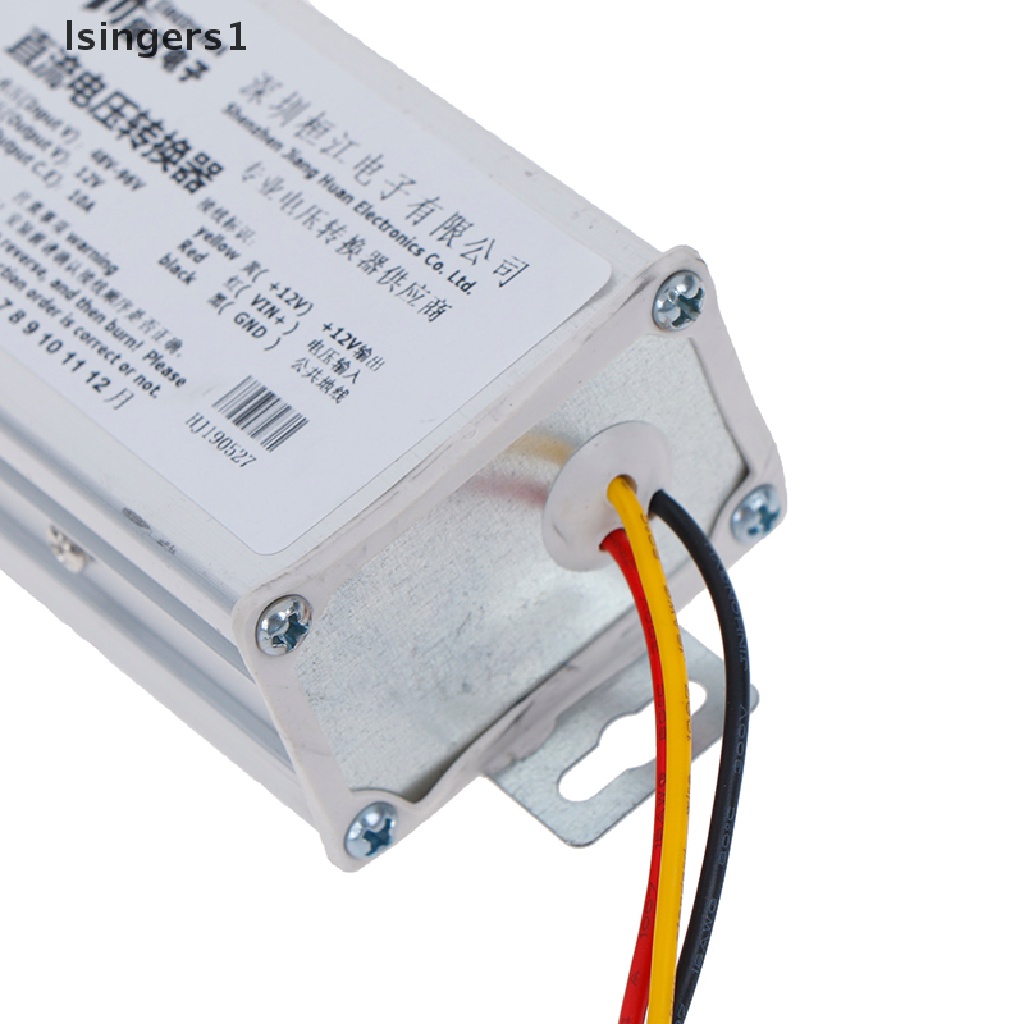 (lsingers1) Adapter Konverter DC 48V-96V Ke 12V-10A 120W Untuk Baterai Mobil Elektrik