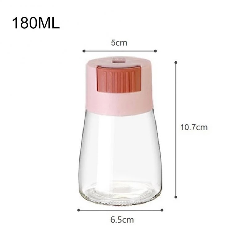 1pc Dispenser Bumbu Dapur Model Tekan Warna Acak Untuk Rumah Tangga
