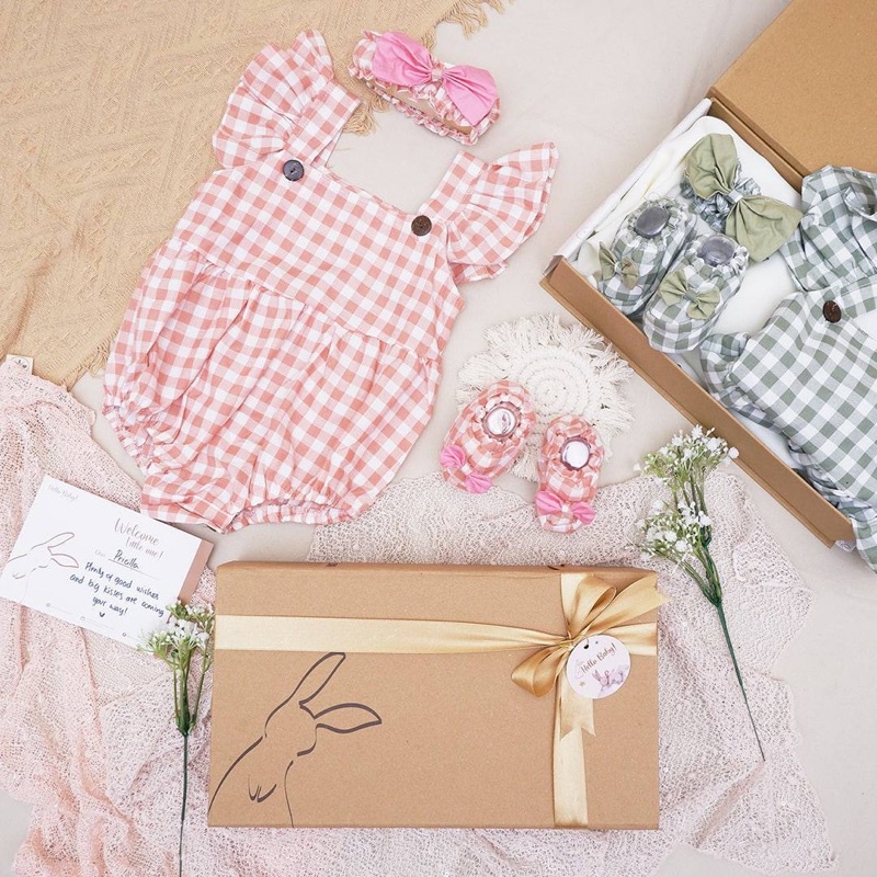 LIO035 Girls Baby Hampers 0-12 months/ Hampers bayi newborn/ Kado bayi/ baby girl gift set-5