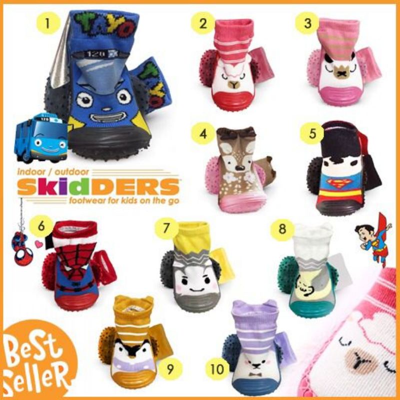 Skidders Sepatu Bayi Prawalker Alas Karet